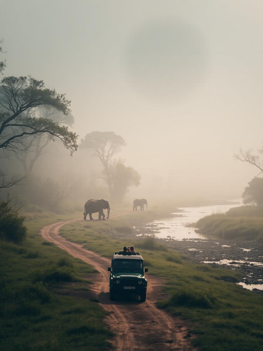 Jim Corbett National Park, Uttarakhand — Riverside jungle lodges, tiger tracking and birding at first light.