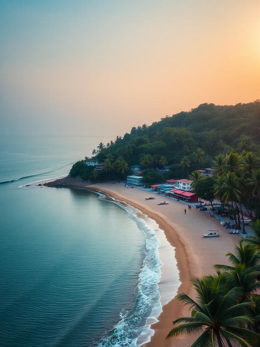 Palolem — A crescent palm-fringed bay made for slow, barefoot days.