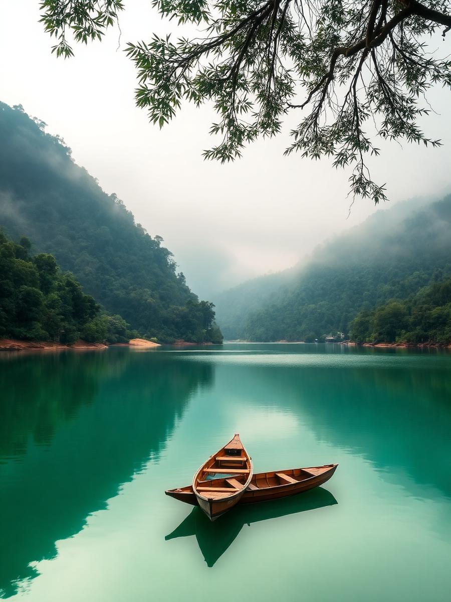 Nainital, Uttarakhand — Emerald lake town with sunset rowboats and hillside colonial charm.
