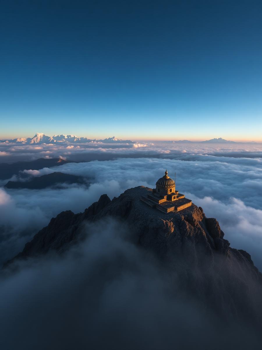 Tungnath, Uttarakhand — The world's highest Shiva temple, reached on a gentle ridge walk.